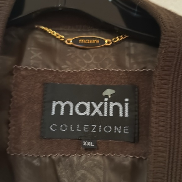 Man’s jacket leather and acrylic, lining polyester.XXL - Picture 2 of 10